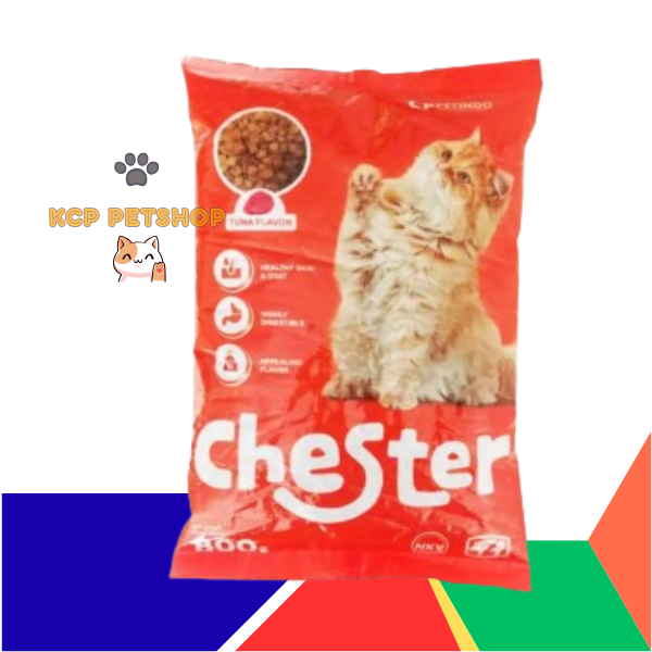 Chester Tuna Cat Food Kibble Square