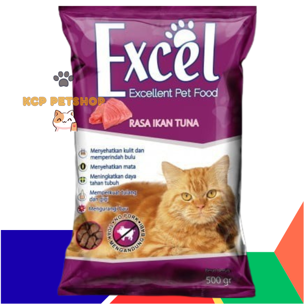 Excel Cat Food Kibble Fish